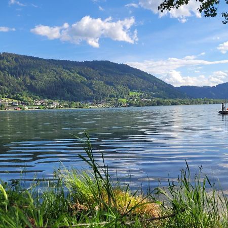 Apartment Fischer mit Privatstrand Steindorf am Ossiacher See Exterior foto