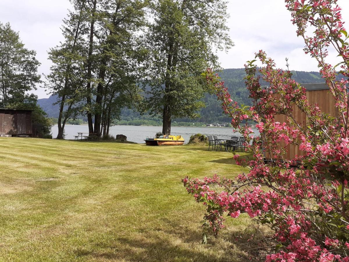 Apartment Fischer mit Privatstrand Steindorf am Ossiacher See Exterior foto