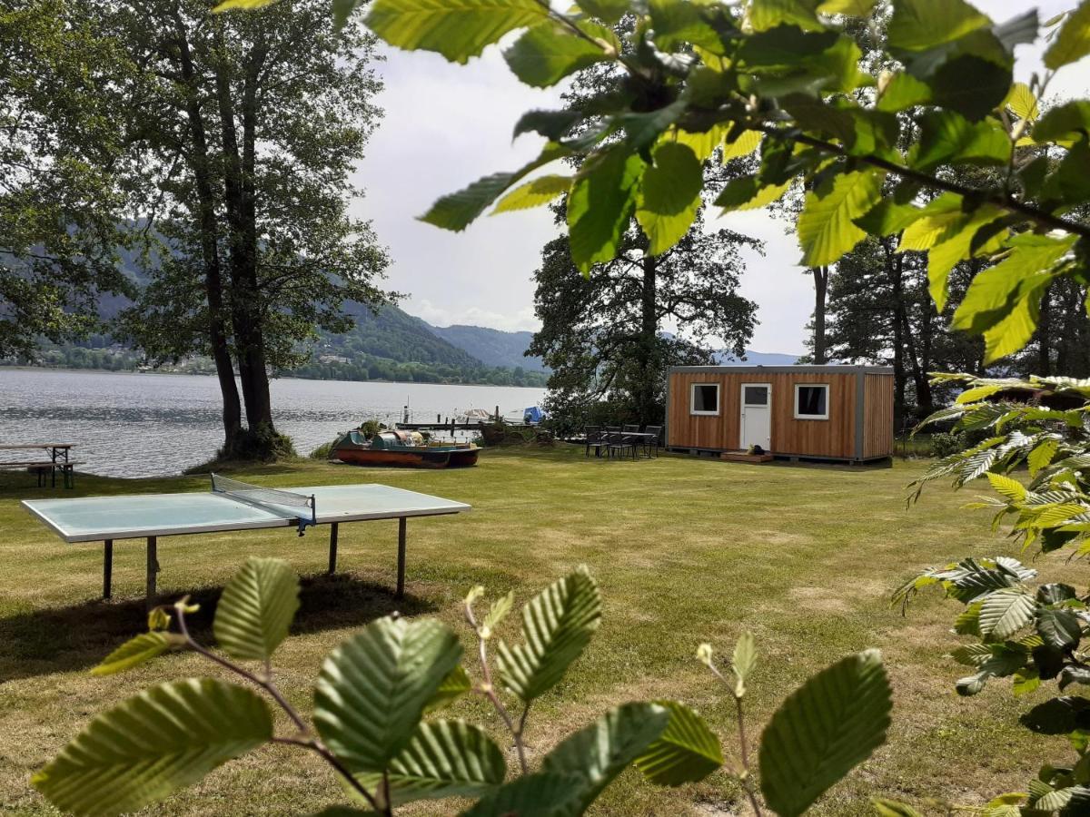 Apartment Fischer mit Privatstrand Steindorf am Ossiacher See Exterior foto